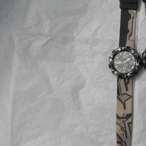 Authentic Flik Flak Geometric Abstract Swatch Watch